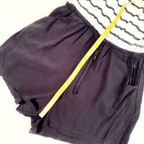 MINKPINK black stripe tank romper M - Picture 10 of 11